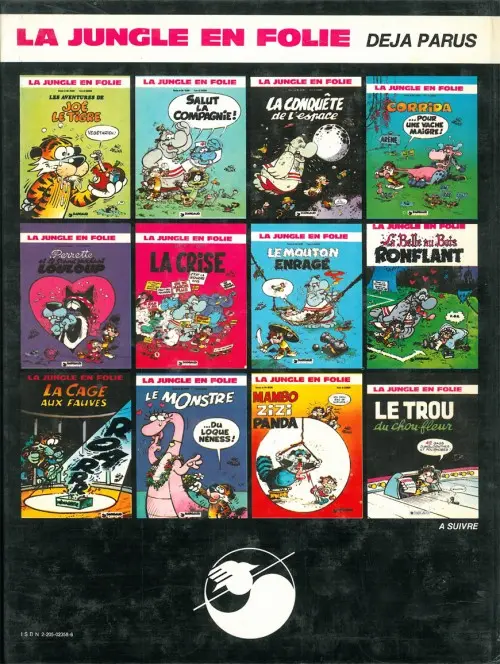 Verso de l'album La Jungle en folie Tome 6 La crise