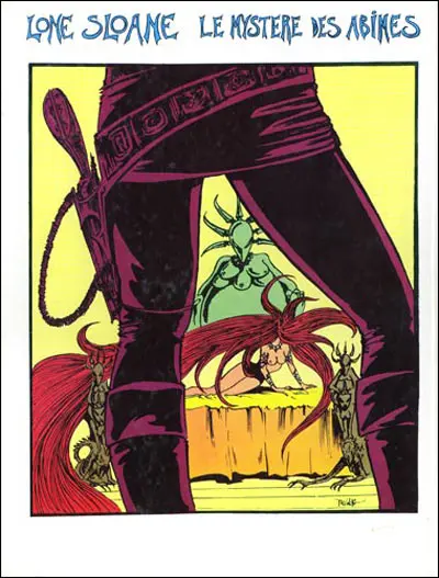 Verso de l'album Lone Sloane Tome 1 Lone Sloane 66