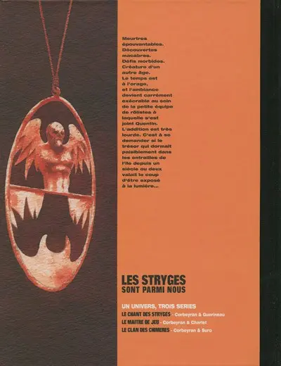 Verso de l'album Le Maître de jeu Tome 3 Matrice