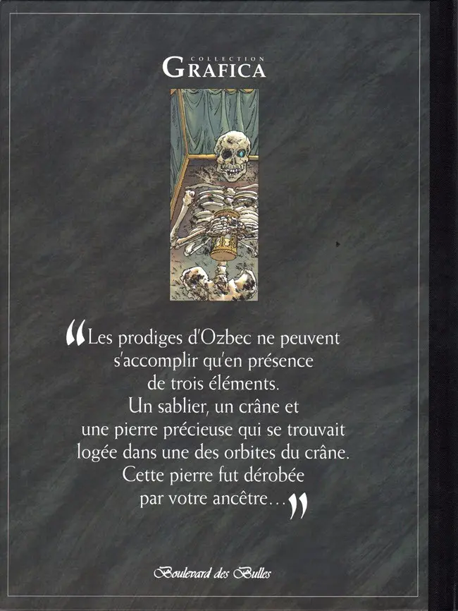 Verso de l'album Ombres Tome 6 Le crâne - II