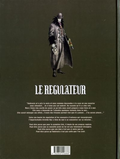 Verso de l'album Le Régulateur Tome 1 Ambrosia