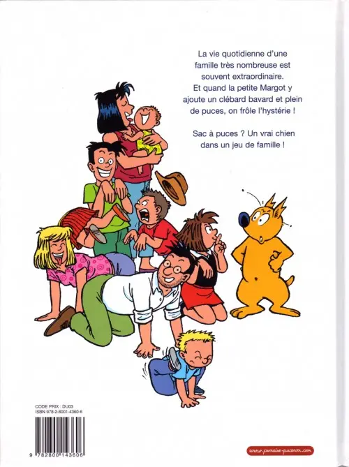 Verso de l'album Sac à puces Tome 6 Ça déménage !