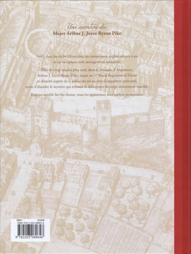 Verso de l'album Le sang des lâches Tome 1 La vengeance de Yama