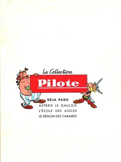 Verso de l'album Tanguy et Laverdure Tome 1 L'école des Aigles