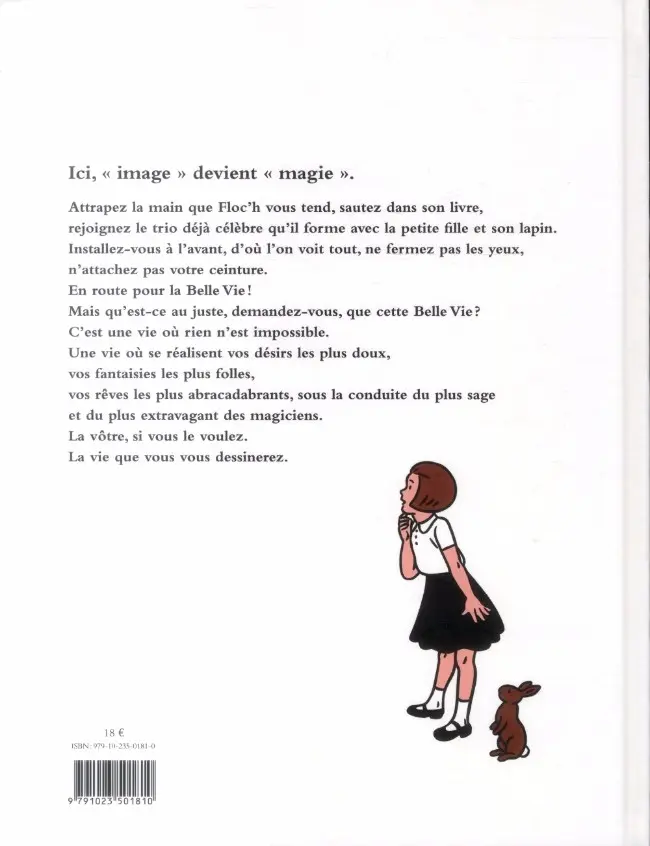 Verso de l'album La belle vie
