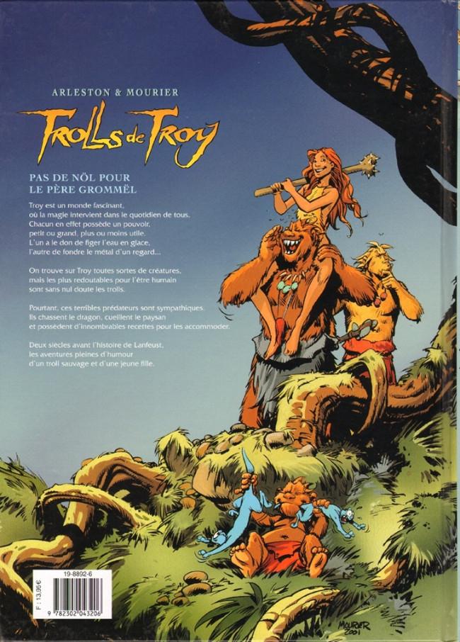 Verso de l'album Trolls de Troy Tome 19 Pas de Nöl pour le père Grommël