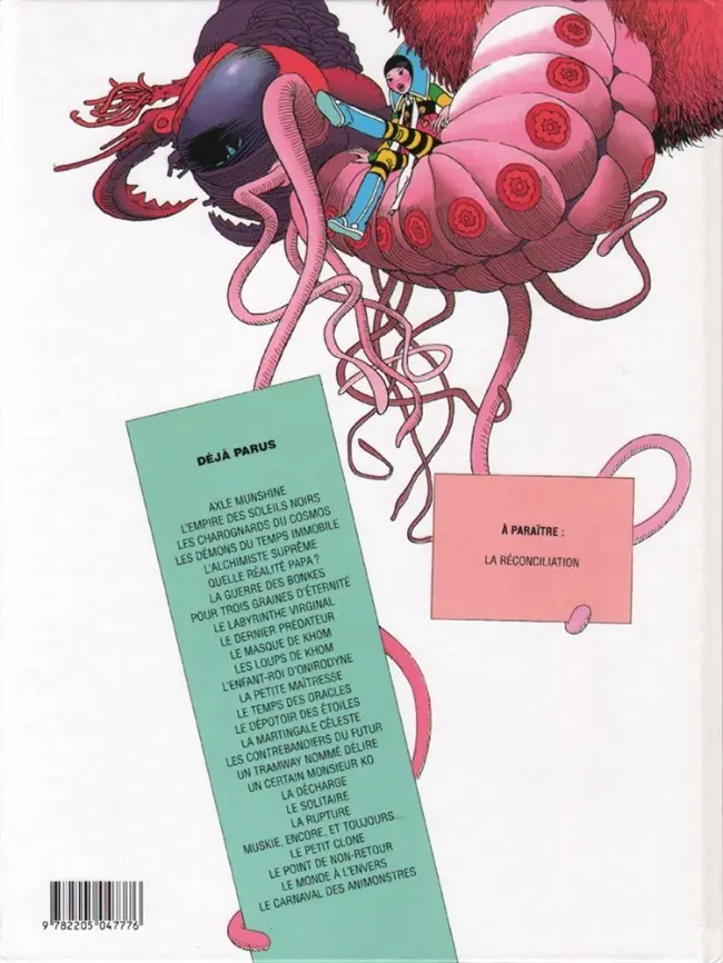 Verso de l'album Le Vagabond des Limbes Tome 28 Le carnaval des animonstres