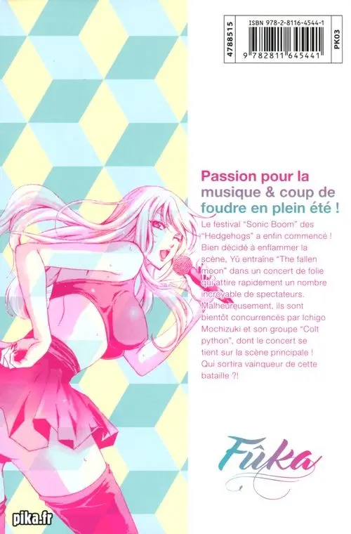 Verso de l'album Fûka 11
