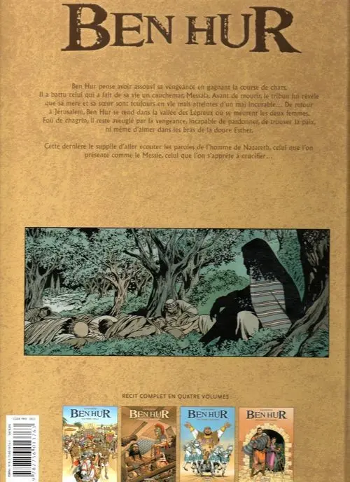 Verso de l'album Ben Hur Tome 4 Livre quatrième : Golgotha