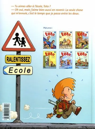 Verso de l'album Les Blagues de Toto Tome 6 L'as des pitres