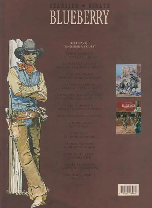 Verso de l'album Blueberry Intégrale Le Soir Volume 1