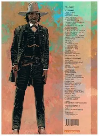 Verso de l'album Blueberry Tome 14 L'homme qui valait 500 000$