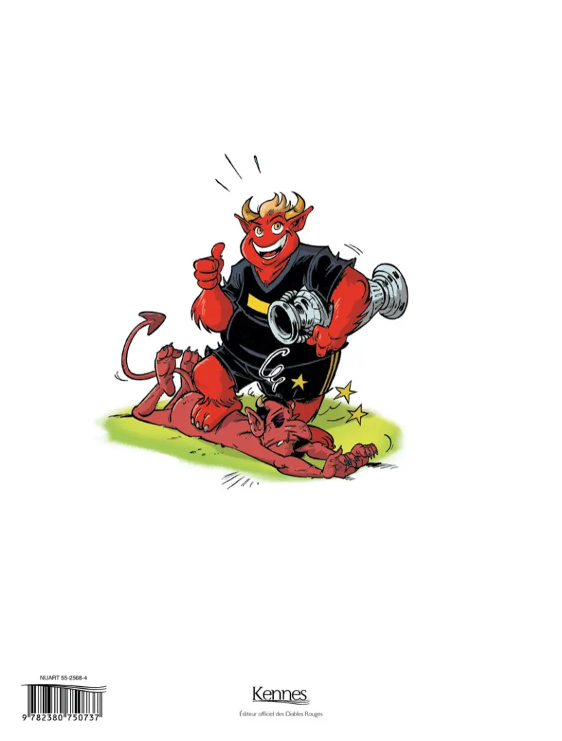 Verso de l'album Les Diables rouges Tome 7