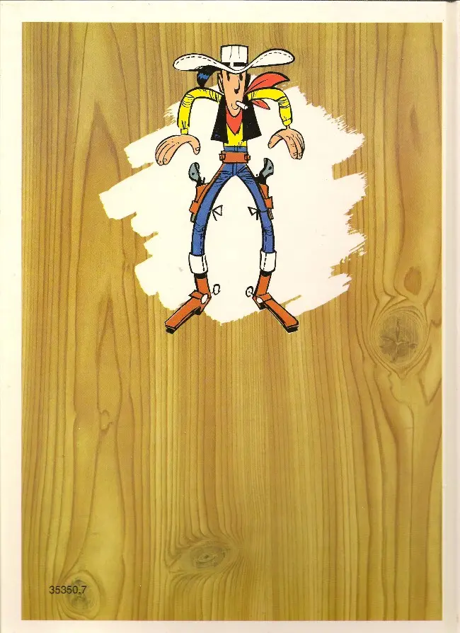 Verso de l'album Lucky Luke Tome 22 Les Dalton dans le blizzard