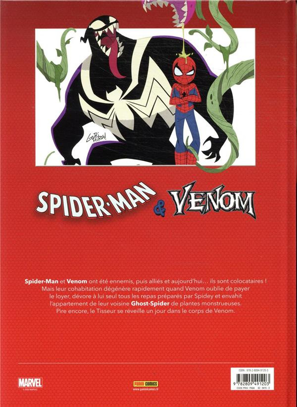 Verso de l'album Spider-Man & Venom - Double peine