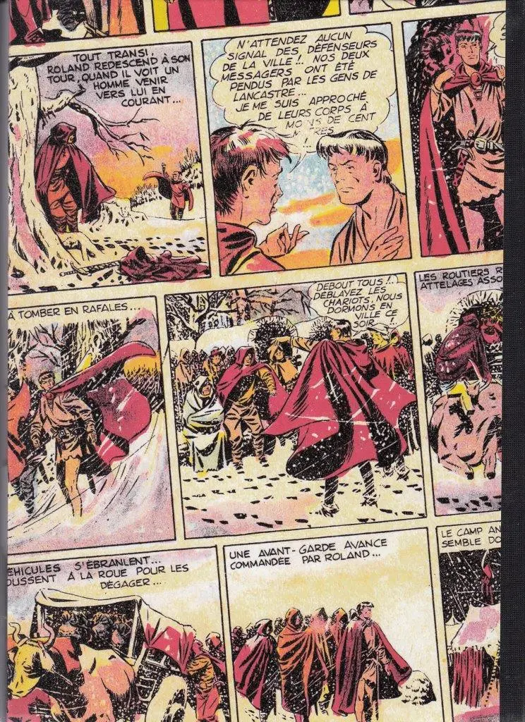 Verso de l'album Roland Prince des bois Intégrale Volume 1