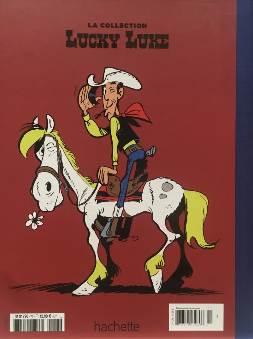 Verso de l'album Lucky Luke La collection Tome 73 La corde au cou