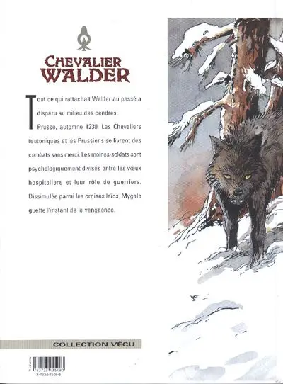 Verso de l'album Chevalier Walder Tome 2 Au bout de l'enfer