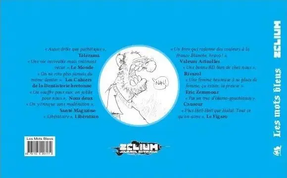 Verso de l'album Les mots Bleus Les mots qu'on dit avec des pneus