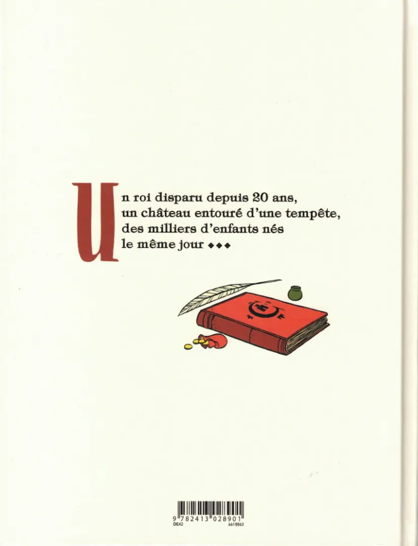 Verso de l'album Castelmaure
