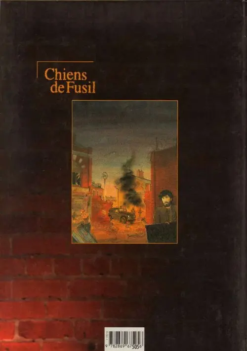 Verso de l'album Chiens de fusil