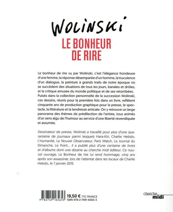 Verso de l'album Le bonheur de rire