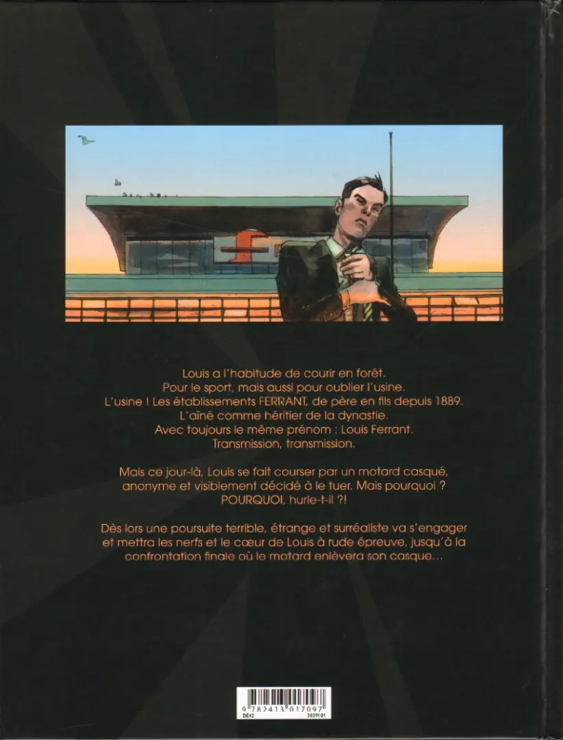 Verso de l'album Effet miroir