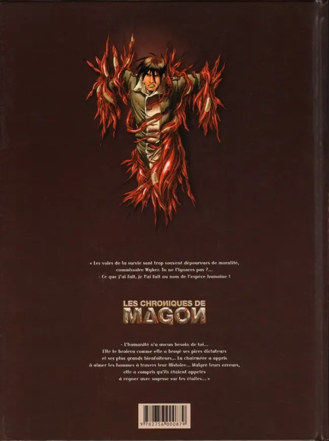Verso de l'album Les Chroniques de Magon Tome 4 Exil