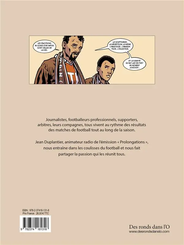 Verso de l'album Prolongations Passion et dépendance suivi de Transversale