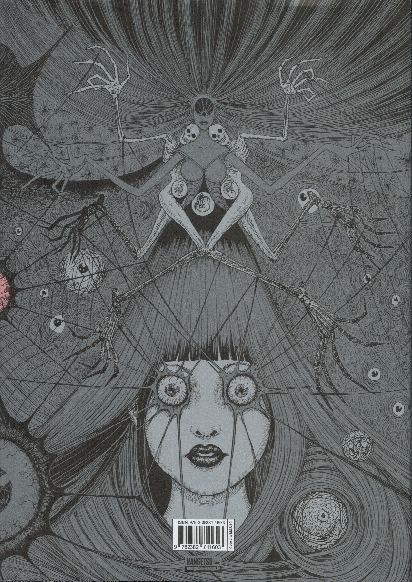 Verso de l'album Artbook - Junji Ito Artbook