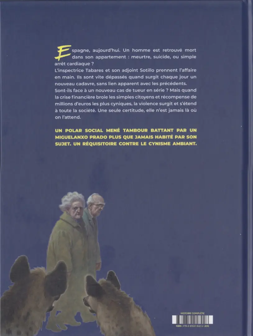 Verso de l'album Proies Faciles 1 Hyènes