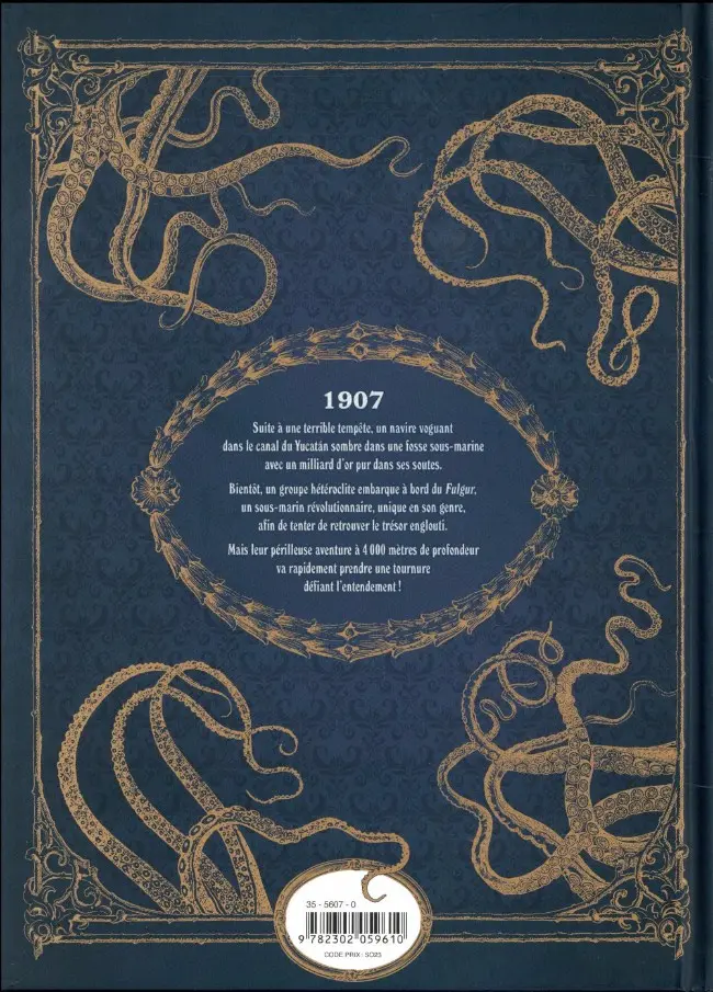 Verso de l'album Le Fulgur Tome 1 Au fond du gouffre