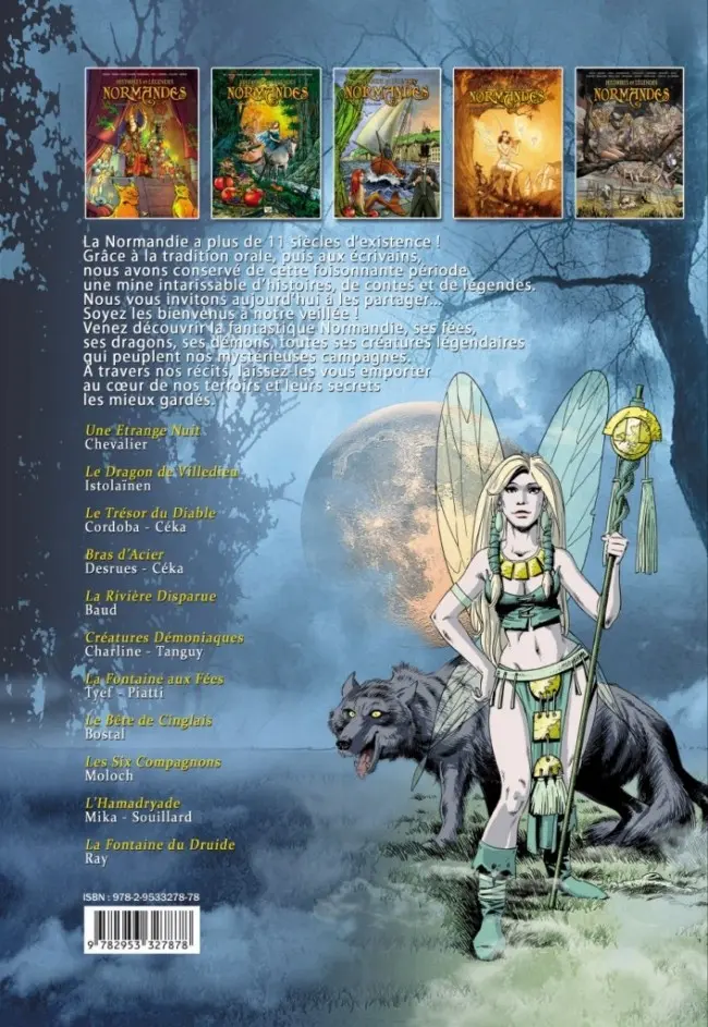 Verso de l'album Histoires et Légendes Normandes Tome 6 Démons et merveilles