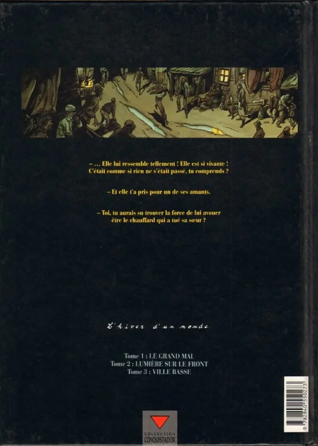 Verso de l'album L'Hiver d'un monde Tome 3 Ville basse