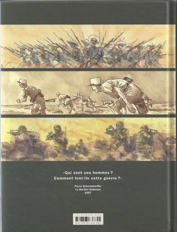 Verso de l'album Legio Nostra Légion étrangère d'hier et d'aujourd'hui