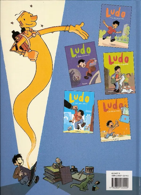 Verso de l'album Ludo Tome 5 Le club de l'éclair
