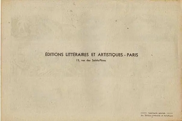 Verso de l'album Mistigri Tome 1 Le Monde englouti