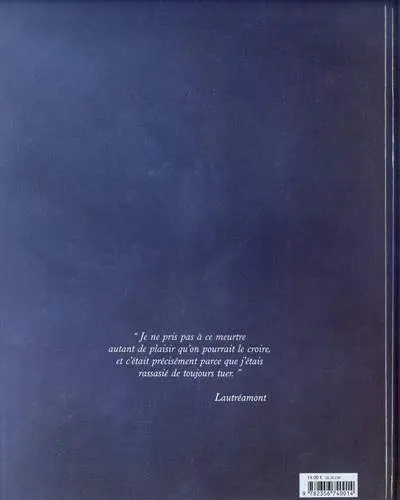 Verso de l'album Les Nuits écorchées Tome 1 Progénitures