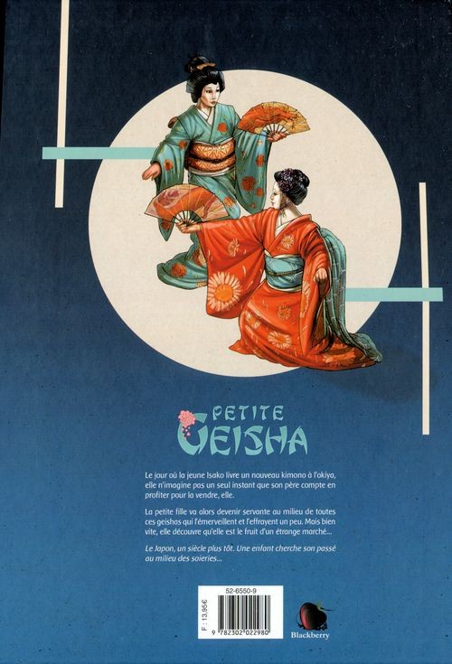 Verso de l'album Petite Geisha Tome 1 L'Okiya des mystères