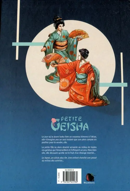 Verso de l'album Petite Geisha Tome 1 L'Okiya des mystères