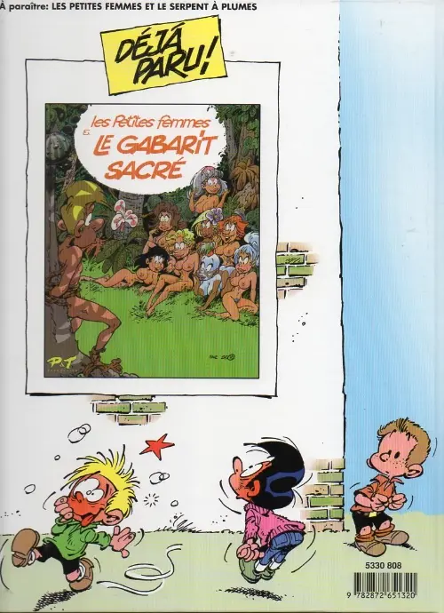 Verso de l'album Les Petites femmes Tome 2 Les petites femmes... à plumes