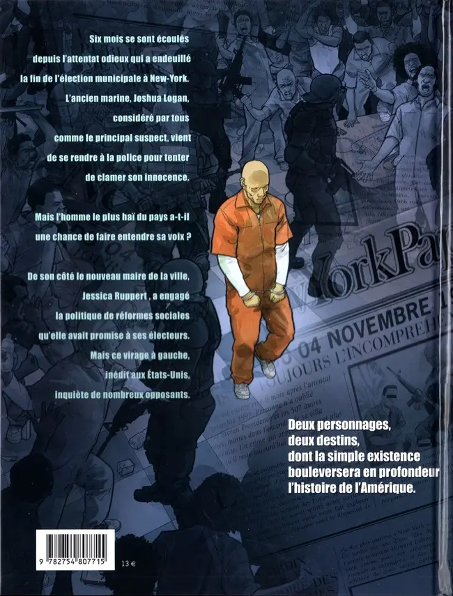 Verso de l'album Le Pouvoir des Innocents Tome 2 Trois Témoignages
