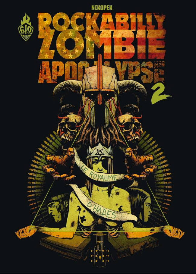 Couverture de l'album Rockabilly Zombie Apocalypse Tome 2 Le Royaume d'Hades