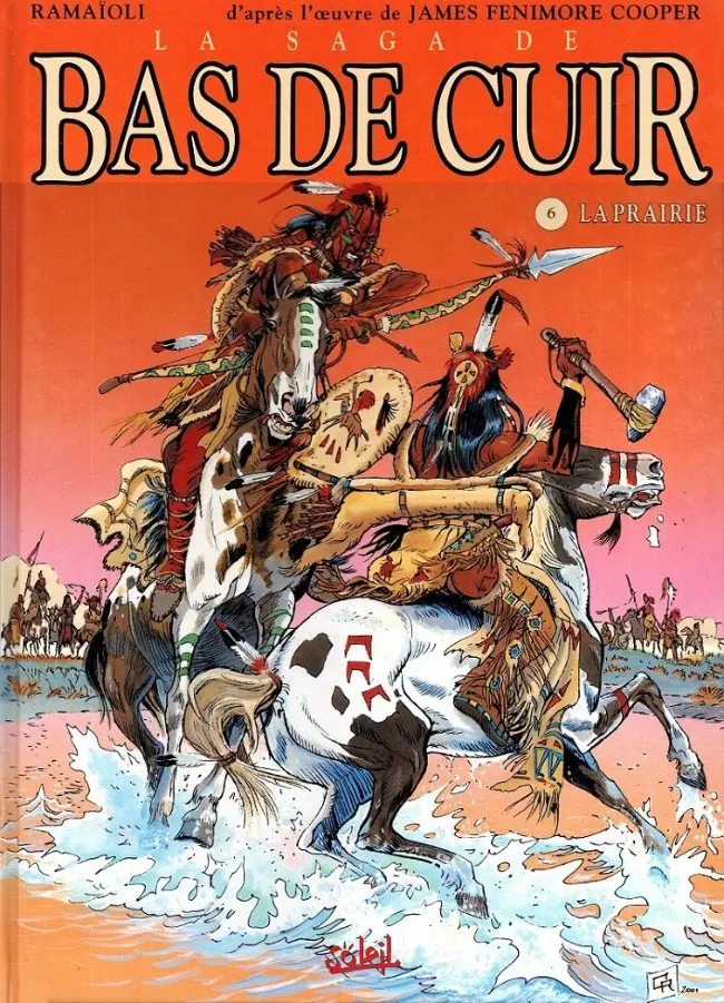 Couverture de l'album La saga de Bas de Cuir Tome 6 La prairie