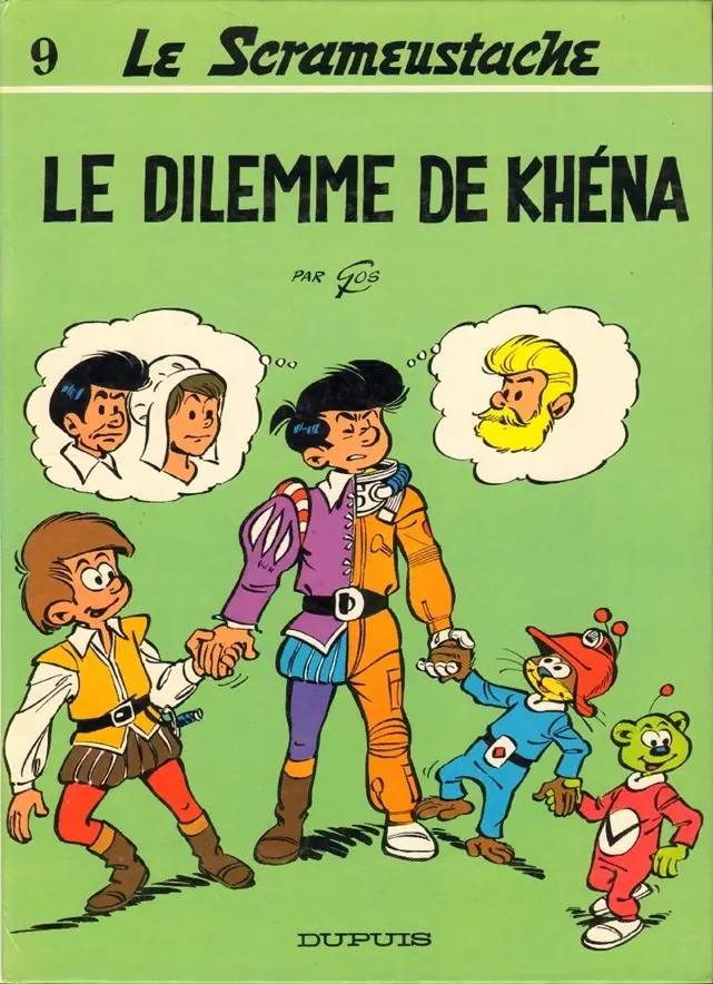 Couverture de l'album Le Scrameustache Tome 9 Le dilemme de Khéna