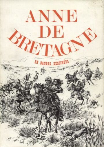 Couverture de l'album Anne de Bretagne en bandes dessinées