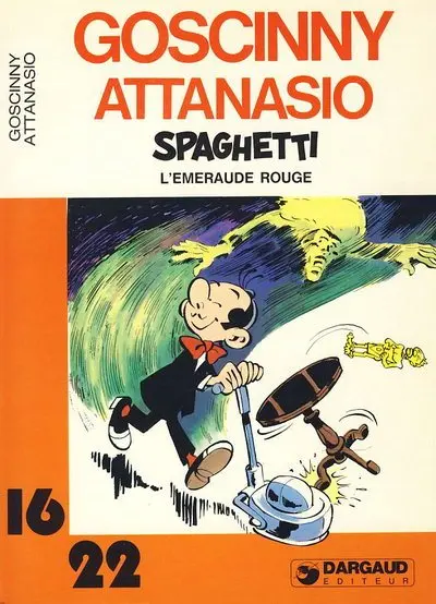 Couverture de l'album Spaghetti 16/22 Tome 4 L'émeraude rouge