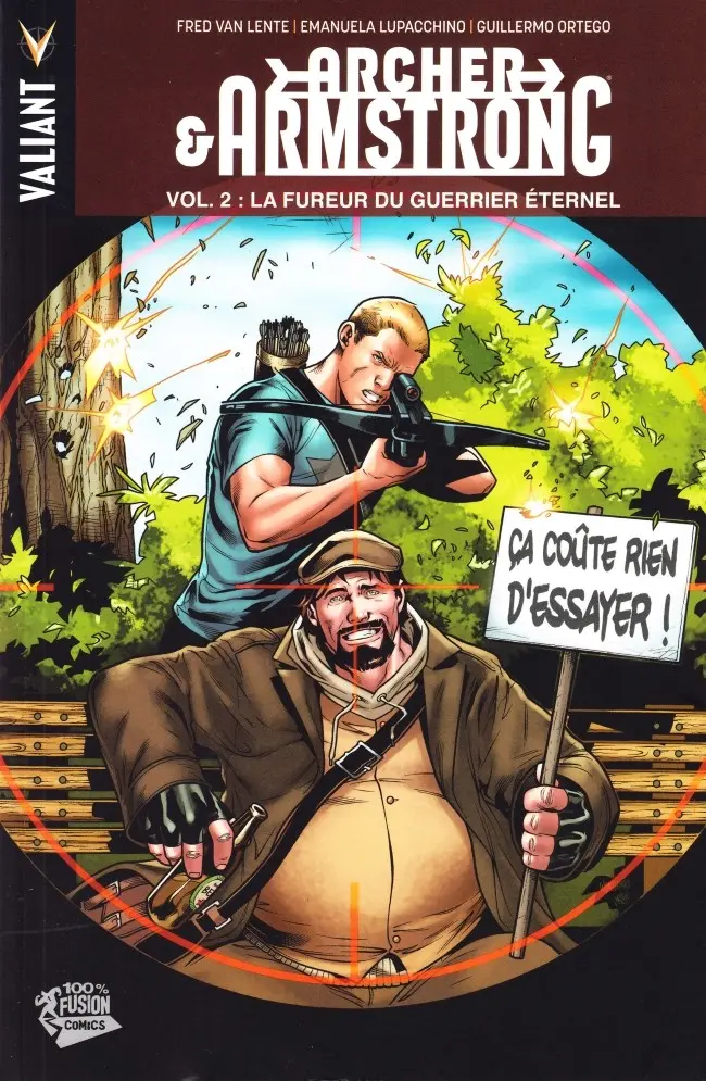 Couverture de l'album Archer & Armstrong Vol. 2 La Fureur du guerrier éternel