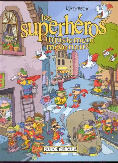 Couverture de l'album Les Superhéros injustement méconnus