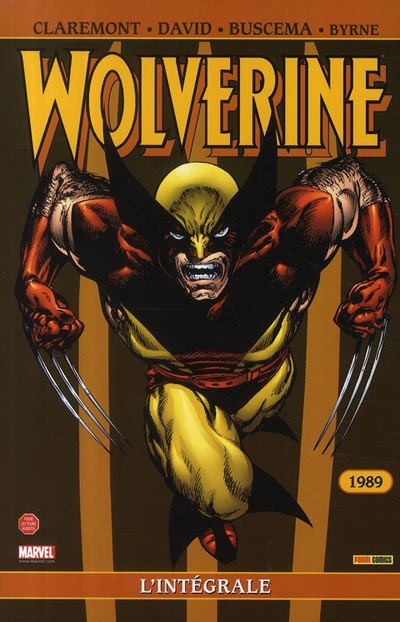 Couverture de l'album Wolverine - L'Intégrale Tome 2 1989